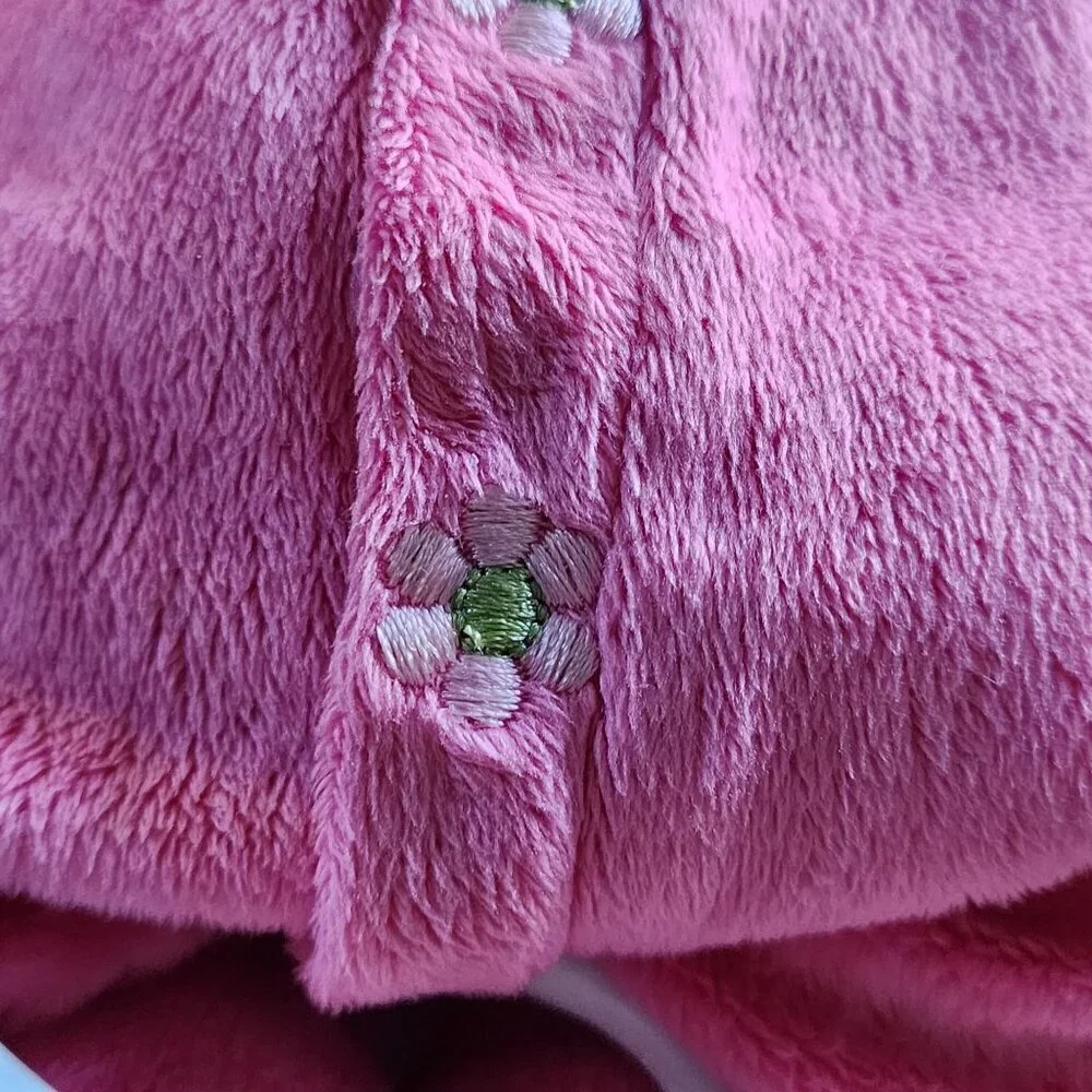Carter's Pink bear musical pull toy Rock a bye baby